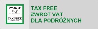 Tax Free Zwrot VAT dla podróżnych. Link otwiera nowe okno w innym serwisie