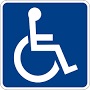 Piktogram wózek inwalidzki